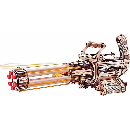 Robotime Rotating-Barrel Machine Gun