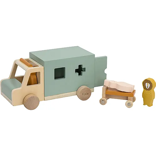 Trixie Krankenwagen aus Holz