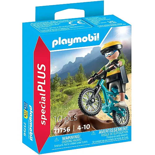 PLAYMOBIL specialPLUS Mountainbiker 71756