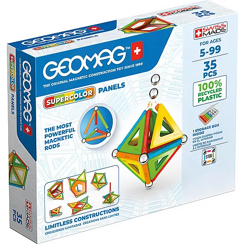 Geomag Green Panels Supercolor (35Teile)