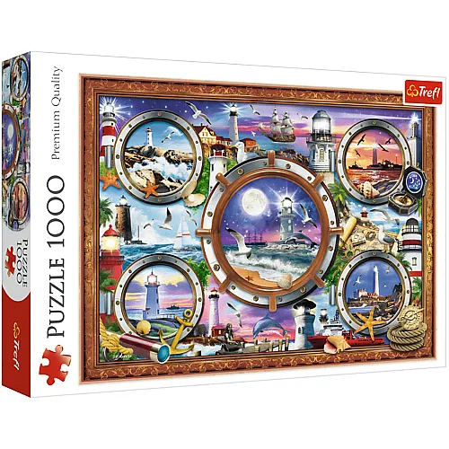 Trefl Puzzle Leuchtt�rme - 1000 Teile