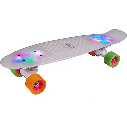 Hudora Skateboard Retro mit Licht