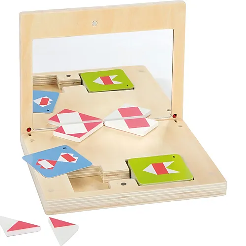 Symmetriespiel mit Spiegel