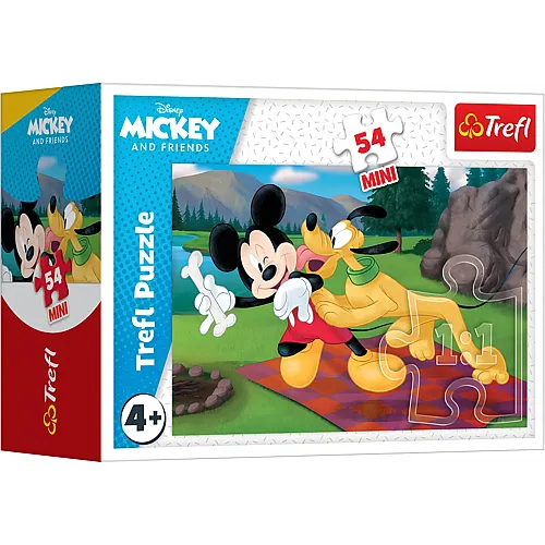 Trefl Puzzle Die Verr�ckten Abenteuer von Mickey Mouse - 54 Teile
