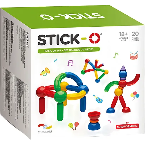 Stick-O Basis-Set - 20 Teile