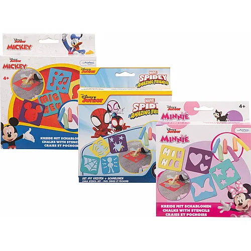 John Stassenkreide Set Disney ass. Marvel, 3-fach ass., 6 Kreiden,