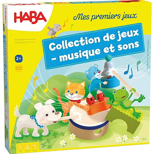 HABA Mes premiers jeux Collection de jeux  musique et sons (FR)