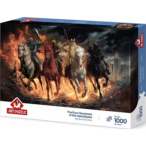 Art Puzzle Puzzle 1000 Teile Die Vier Reiter der Apokalypse