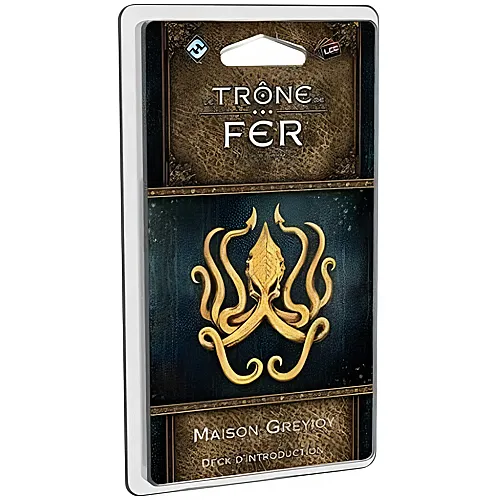 Fantasy Flight Games Tdf Jce Maison Greyjoy Deck D'introduction (FR)