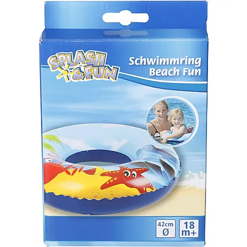 Splash & Fun SF Schwimmring Beach Fun, 42cm