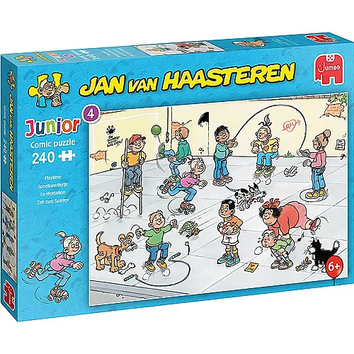 Jumbo Puzzle Jan van Haasteren Zeit zum Spielen