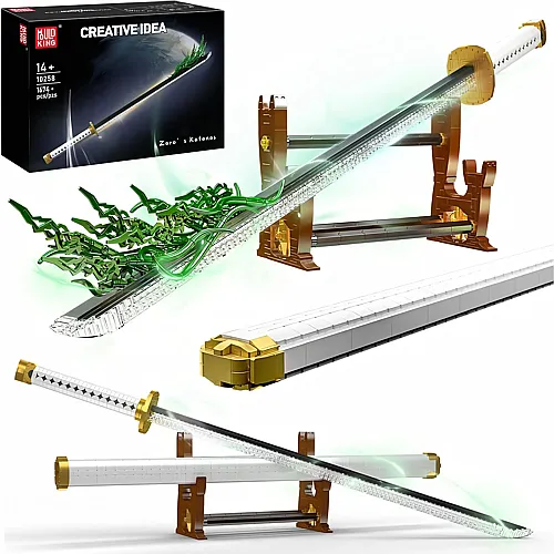 Anime-Schwert-Bausteinset, LED-Lichtschwert 10258