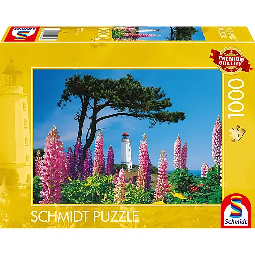 Schmidt Puzzle Leuchtturm Dornbusch, Hiddensee - 1000 Teile