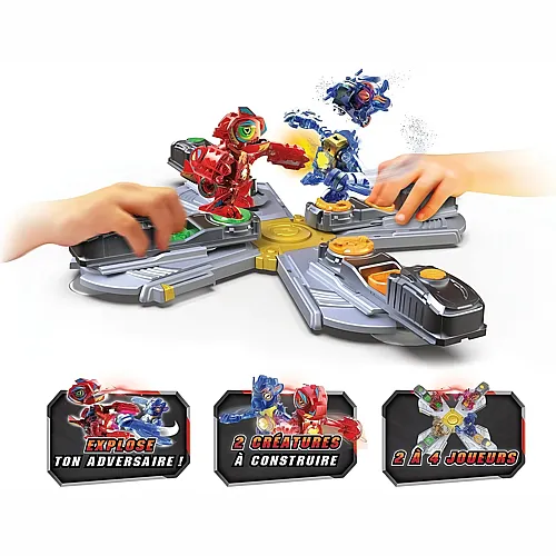 Silverlit Ycoo Biopod Kombat Deluxe Battle Pack