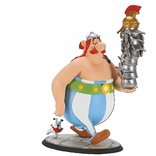 Plastoy Obelix Pile DE Casques ET Idefix