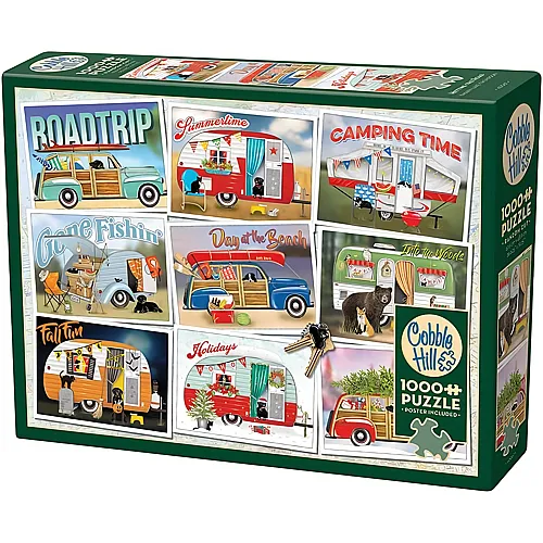 Cobble Hill Puzzle Hitting the Road - 1000 Teile