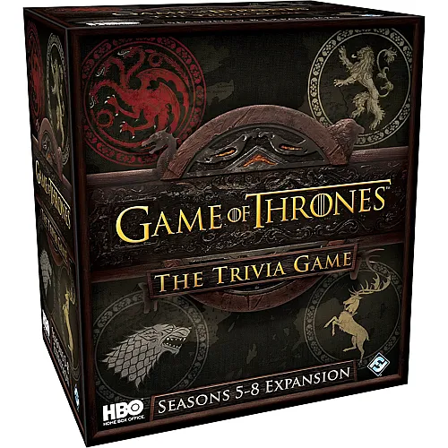 Fantasy Flight Games Game of Thrones - The Trivia Game Session 5-8 Expansion - Englisch