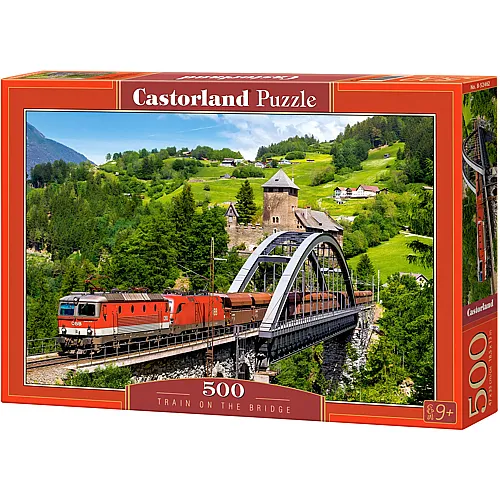 Castorland Train on the Bridge (500Teile)