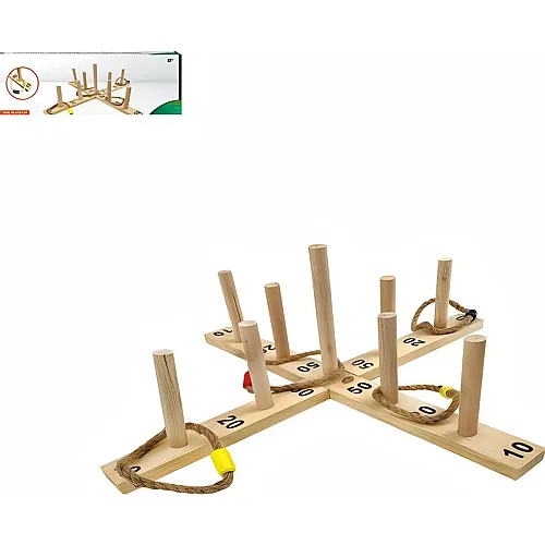 Jipy Outdoor Ring Wurfspiel mit 6 Ringe