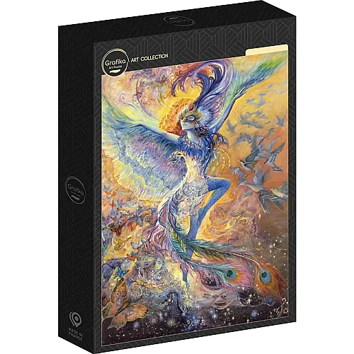 Grafika Puzzle Art Collection Jos�phine Wall - Blue Bird - 1000 Teile