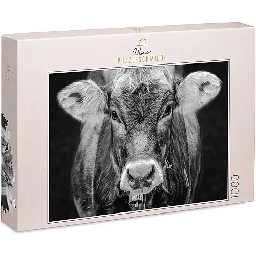 Allg�u - Portrait der Kuh 1000Teile