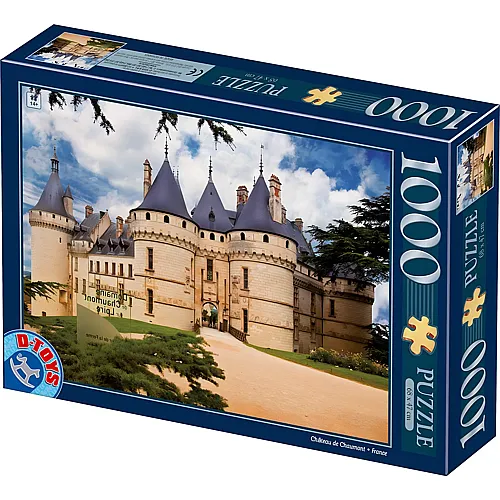 DToys Puzzle Franz�sisches Schloss: Ch�teau de Chaumont - 1000 Teile