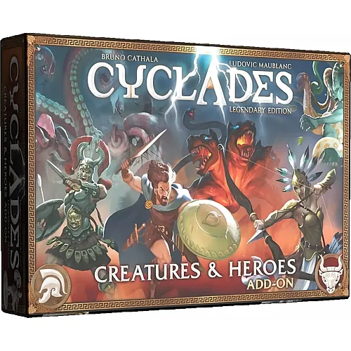 Studio H Cyclades Ext. Creatures & Heros (FR)