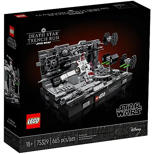 LEGO Star Wars Death Star Trench Run Diorama (75329)