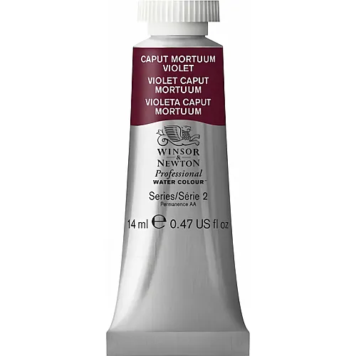 Winsor & Newton W&n Prof. Water Colour 14ml Tube Caput Mortuum Violett