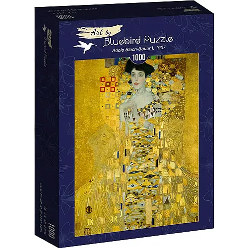 Bluebird Puzzle Gustav Klimt - Adele Bloch-Bauer I, 1907 - 1000 Teile