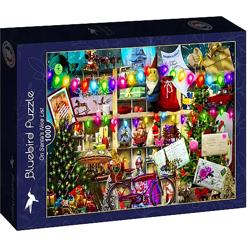 Bluebird Puzzle On Santa's Nice List (1000Teile)