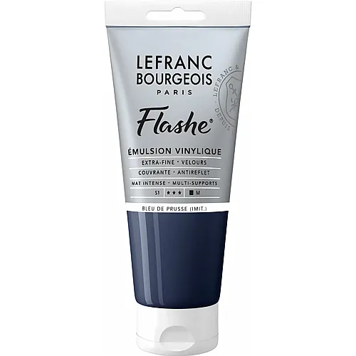 Lefranc Bourgeois Flashe Acryl Tube Preussischblau - 80 ml