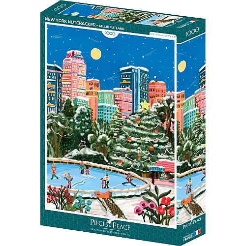 Pieces & Peace Puzzle Millie Putland New York Nutcracker - 1000 Teile