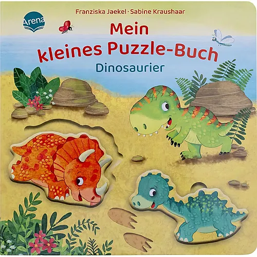 Arena Mein kleines Puzzle-Buch Dinosaurier