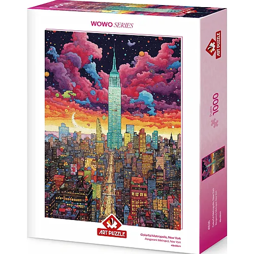 Art Puzzle Wowo Series Bunte Metropole, New York (1000Teile)