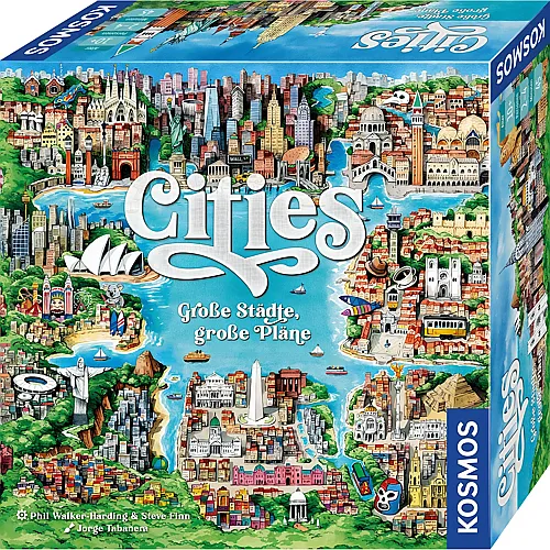 Kosmos Spiele Cities - Grosse St�dte, grosse Pl�ne - Deutsch