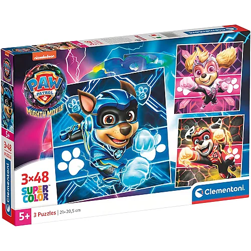 3in1 Paw Patrol The Mighty Movie 48Teile