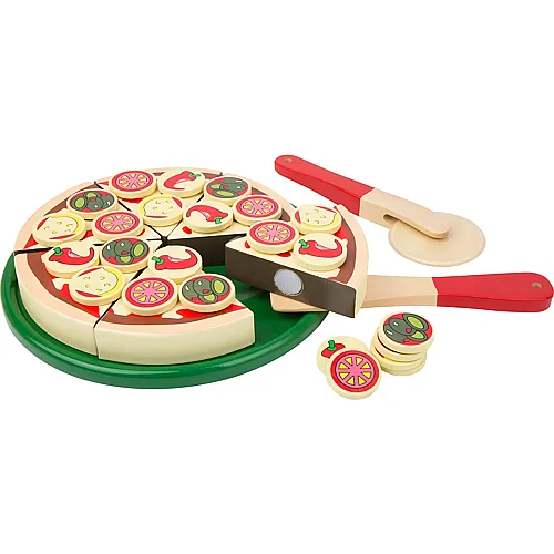 small foot Pizza zum Schneiden