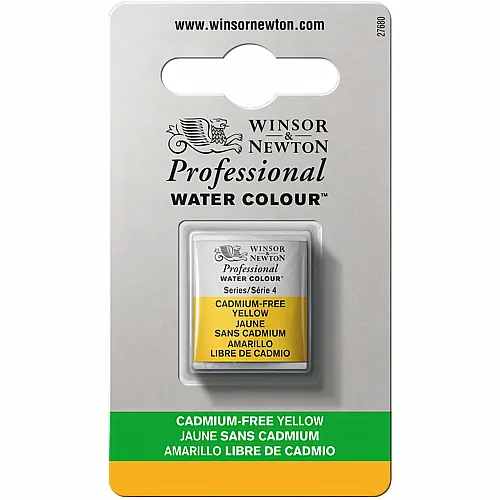 Winsor & Newton W&n Prof. Water Colour 1/2 N�pfchen Kadmiumfrei Gelb
