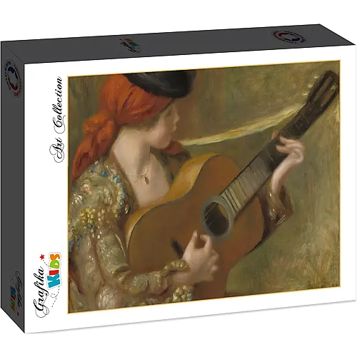 Grafika Puzzle Art Collection Auguste Renoir Grafika Kids Young Spanish Woman with a Guitar - 12 Teile