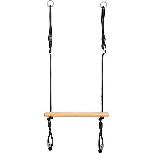 small foot Trapezschaukel mit Turnringen Black Line