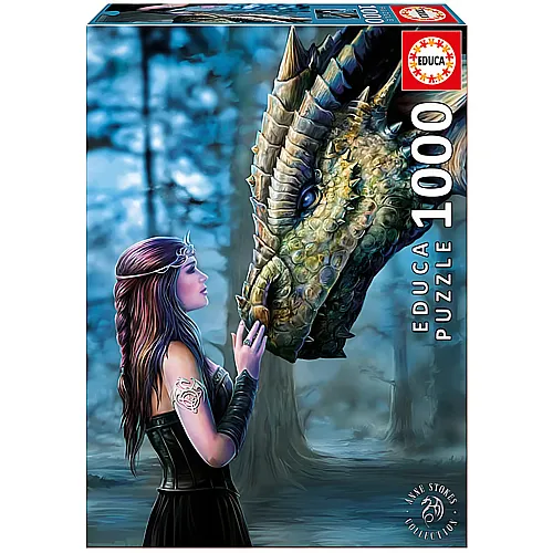 Educa Puzzle Anne Stokes Once Upon A Time (1000Teile)