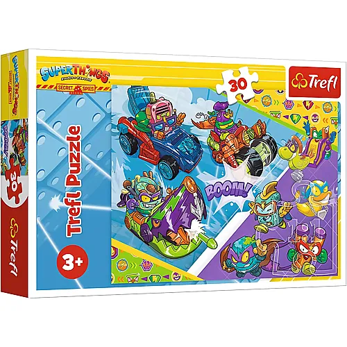 Trefl Puzzle Super Spies Team - 30 Teile