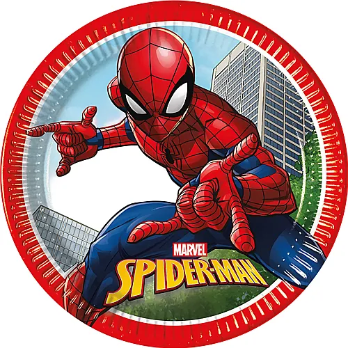 Teller Spiderman 8Teile