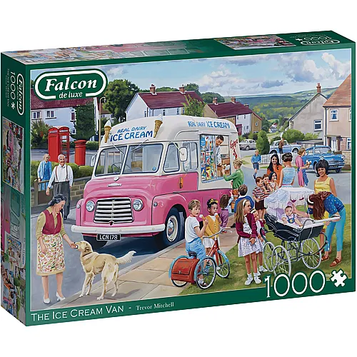 Falcon Puzzle Trevor Mitchell Icecream Van - 1000 Teile