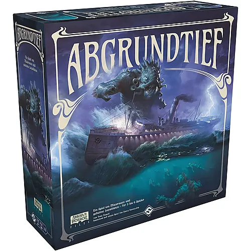 Fantasy Flight Games Abgrundtief, Expertenspiel, Strategiespiel, 3-6 Spieler, Ab 14+ Jahren, 120+ Minuten, Deutsch