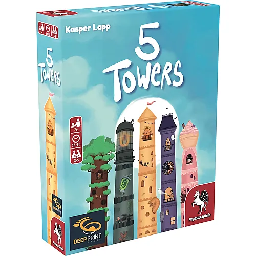 Pegasus Spiele 5 Towers - English