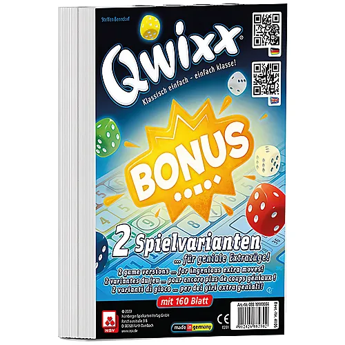 NSV Spiele Qwixx Bonus