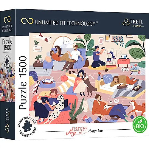Trefl Puzzle Everyday Joy - Hygge Life - 1500 Teile