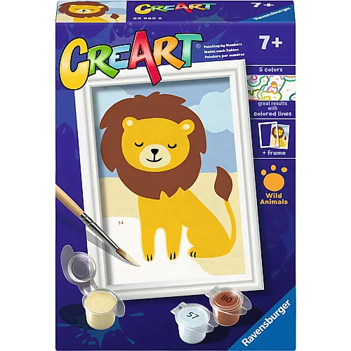 Ravensburger CreArt Malen nach Zahlen - Wilder L�we